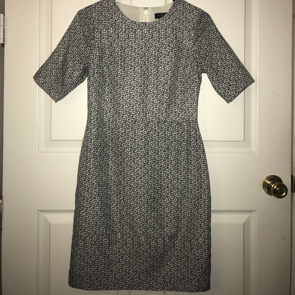 Black and White Work Dress by The Limited